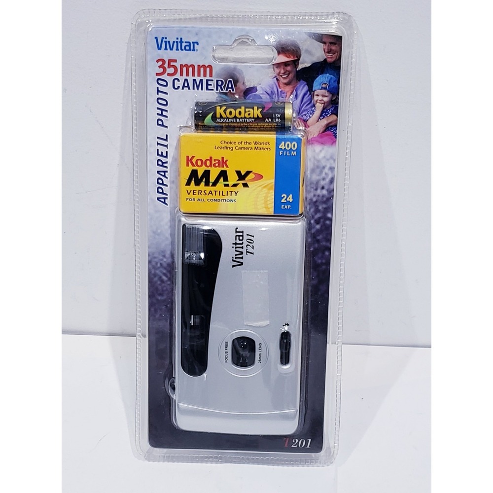 VIVITAR T201 35mm Film Camera - New Sealed